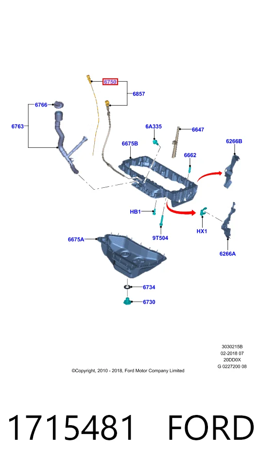 Купити 3F115031 AND Щуп рівня олії