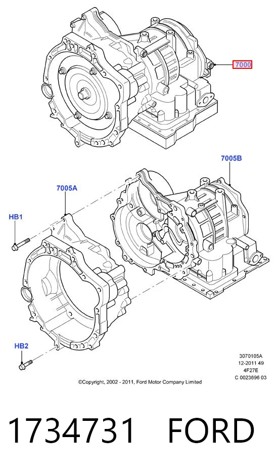 Автоматична коробка передач на Ford Focus II DB, FCH, DH