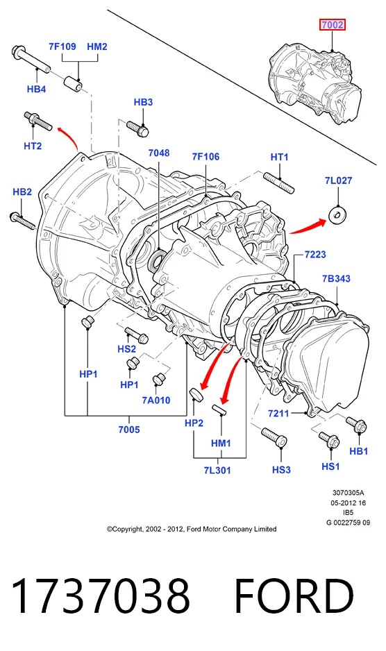  Коробка передач Ford Focus 2