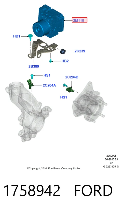 Блоки ABS Ford Focus III