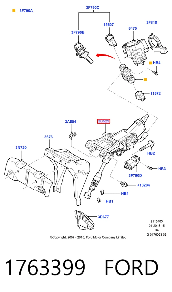Кришка бачка радіатора Mercedes A0005013515 ціна, від 4.99 USD