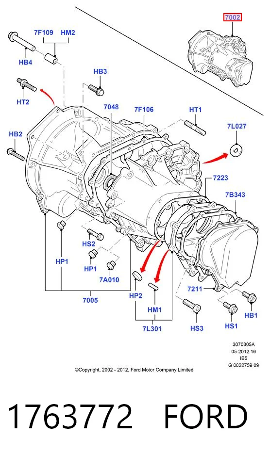  Коробка передач Mazda 2 1