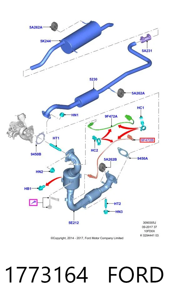 Лямбда датчик кисню Magneti Marelli 466016355246 ціна, від 45.41 USD
