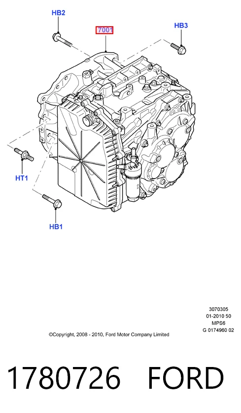 Автоматична коробка передач на Ford Mondeo IV CA2
