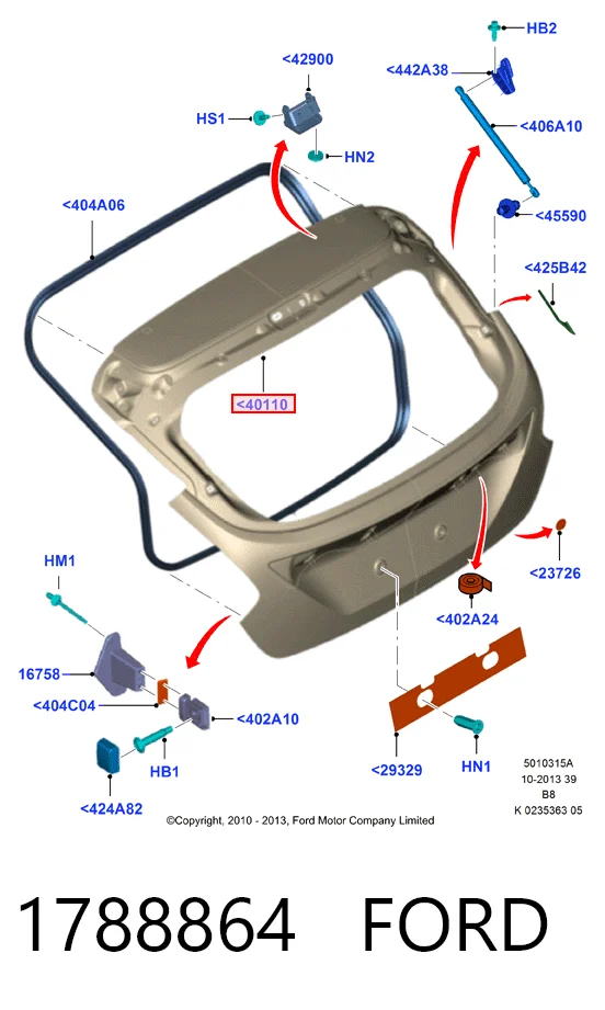 Купити Ляда Ford Focus III CB8
