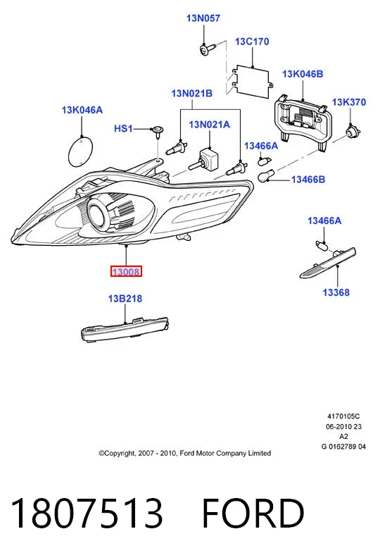 Фара правая Polcar 3219102T ціна, від 447.49 USD