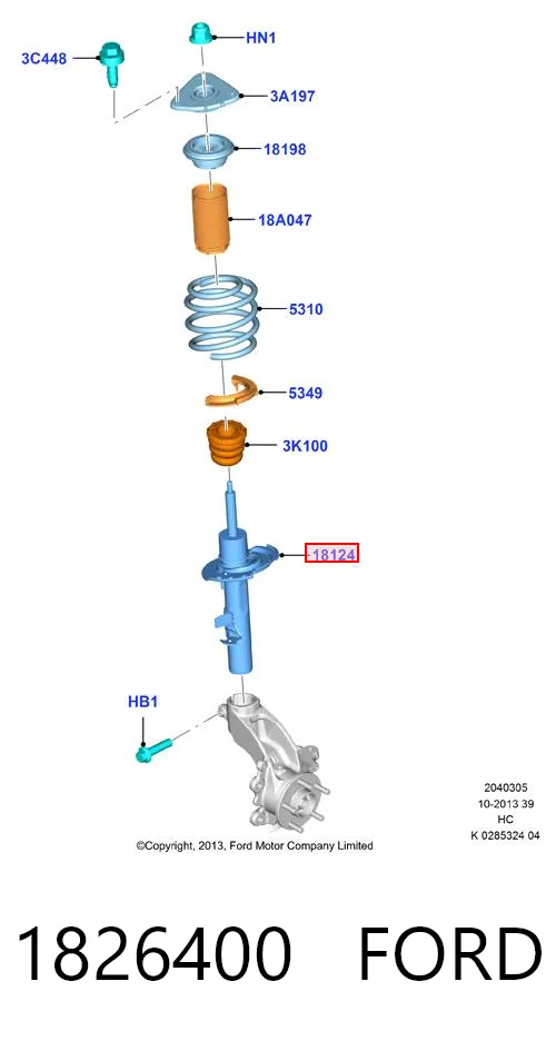 Купити 8053GR Magneti Marelli Амортизатор передній, правий