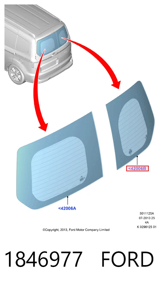 Автомобільне скло на Ford Fusion  CD