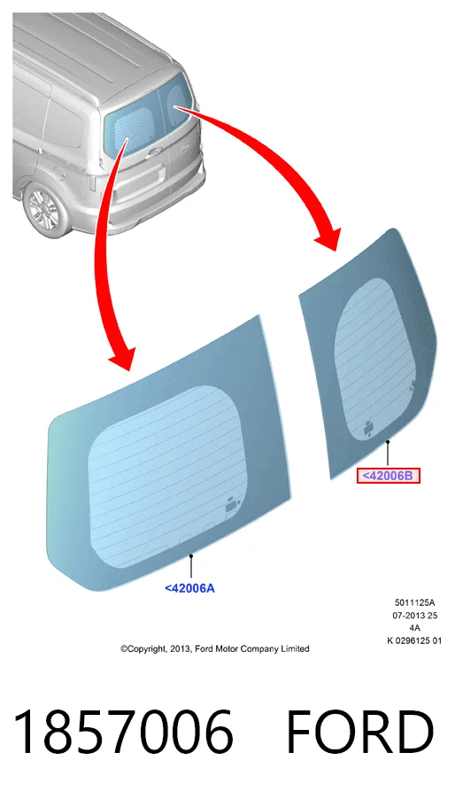 Автоскло Ford Fusion седан (CD) (2012 - 2022) ціна, від 14.18 USD