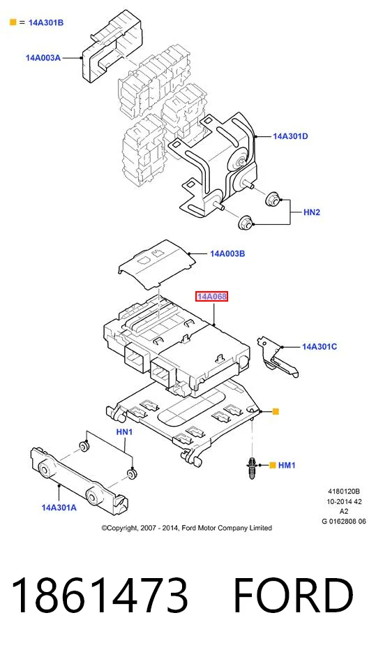 Купити Блок запобіжників Ford Mondeo IV CA2
