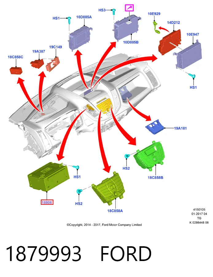 Магнітола (радіо AM/FM) Ford Focus III