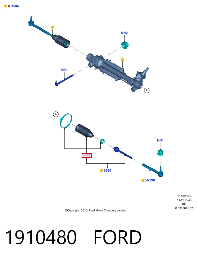 Пильник рульової тяги Lemforder 39808 ціна, від 13.50 USD