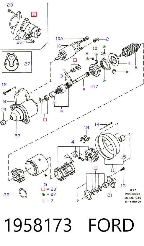 Купити Стартер Nissan Pathfinder  R50
