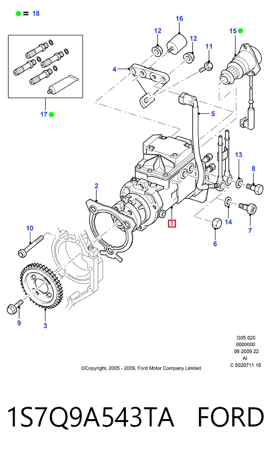 Купити 0986444020 Bosch Насос паливний високого тиску (ПНВТ) - DIESEL