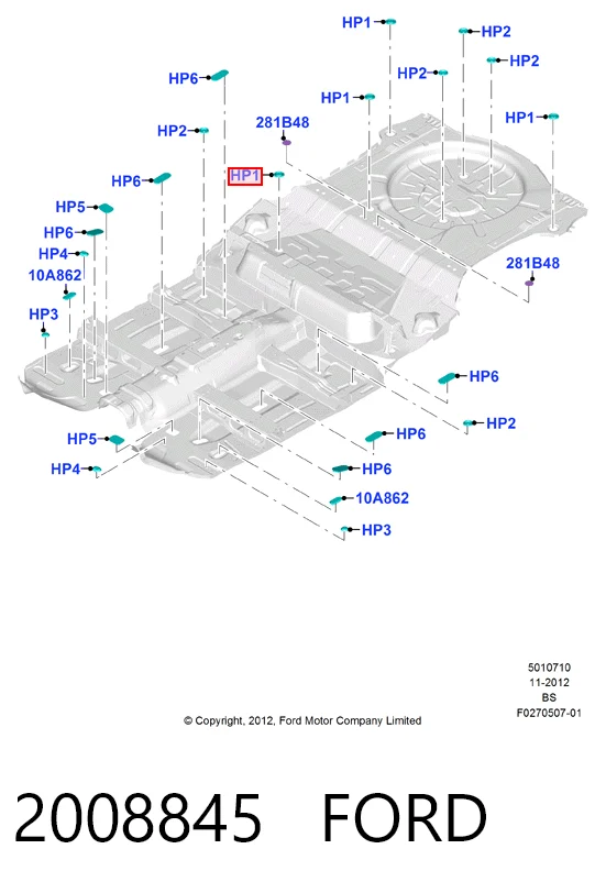  Ford 2307234 ціна, від 3.36 USD