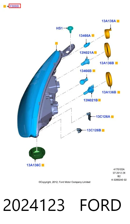 Фара правая Polcar 32L110E ціна, від 138.72 USD