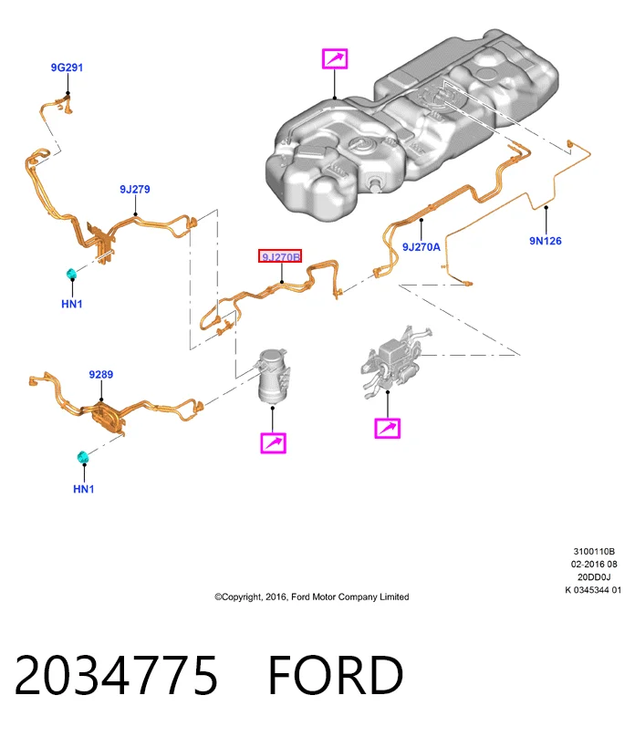 A006432640105 Mercedes Ресивер пневматичної системи