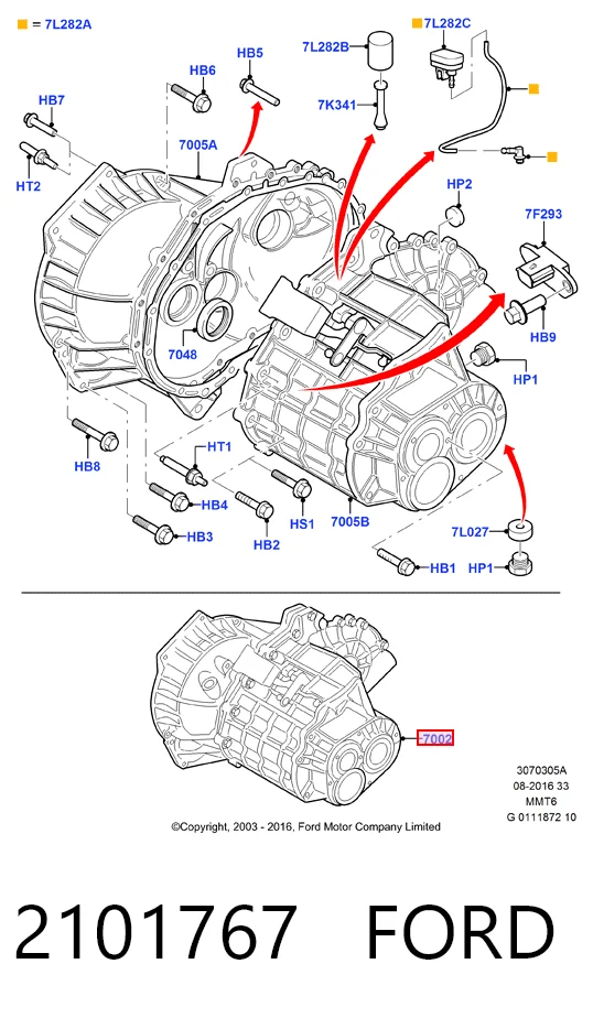 Купити Коробка передач Ford Kuga II CBS