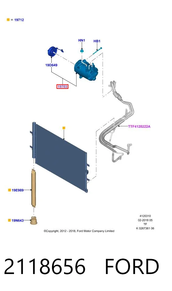 Компресор кондиціонера 320261 NRF
