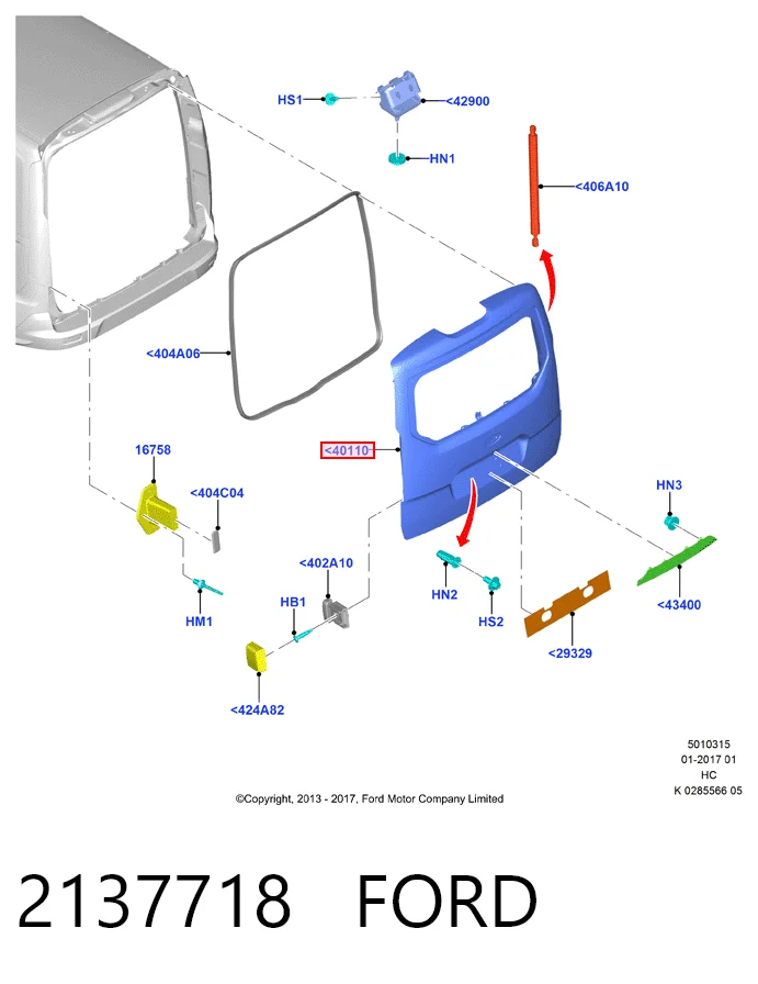 Купити PDT11V40706BF Ford 