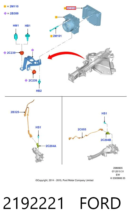  Ford 2384372