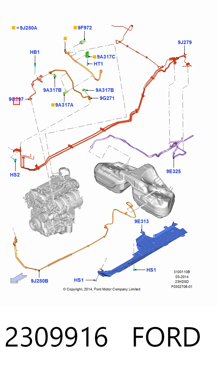 Клапан абсорбера паливних парів Standard CP972 ціна, від 42.53 USD