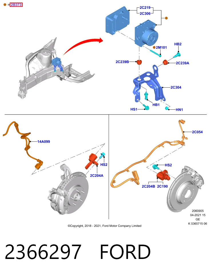 Блоки ABS Ford Focus IV