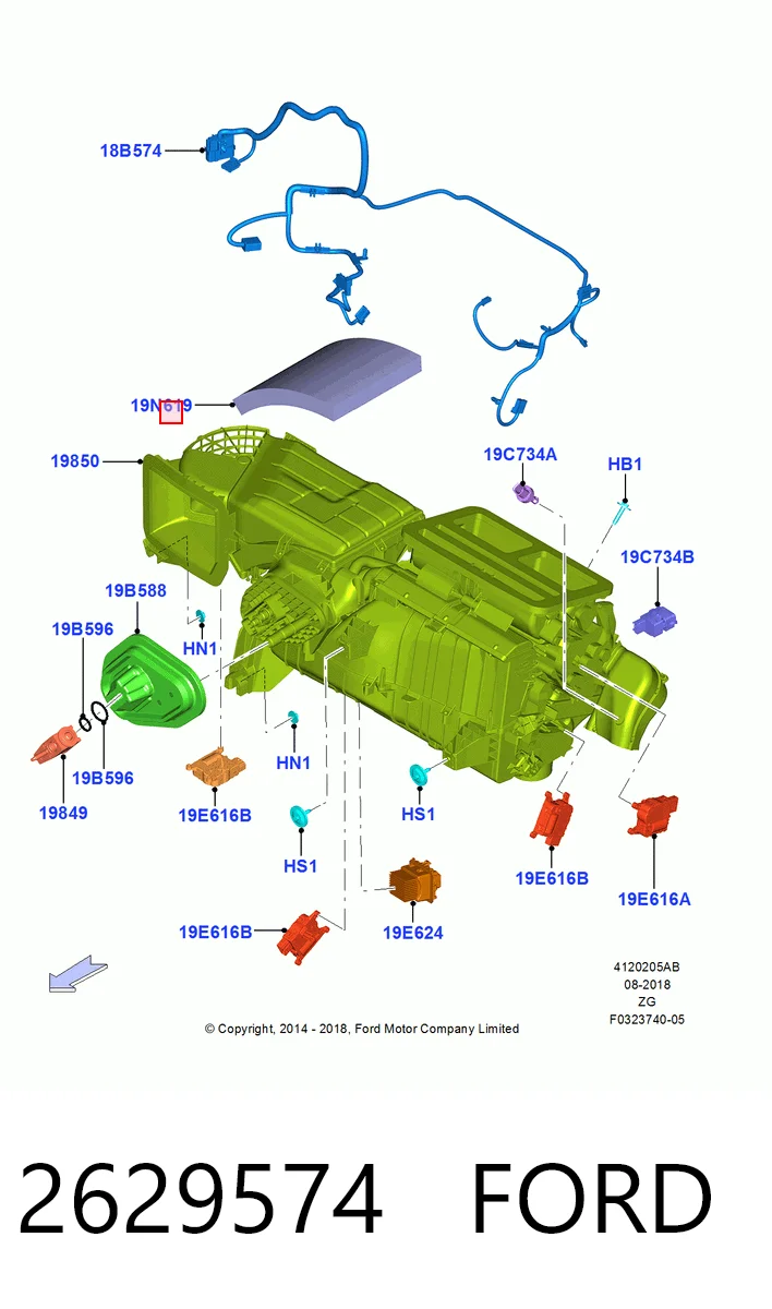 Фільтр салону 670FD1029P TYC
