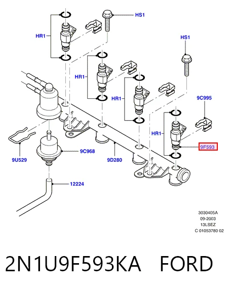 Паливні форсунки 348347 VALEO