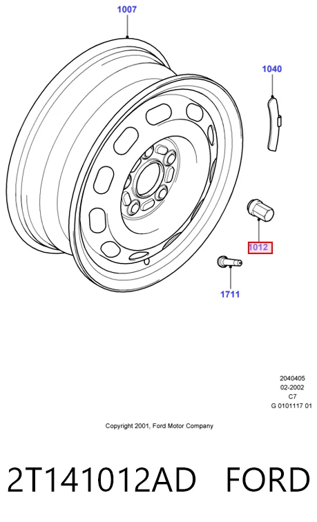 Гайка кріплення колеса Fase FSE11710001 ціна, від 3.93 USD