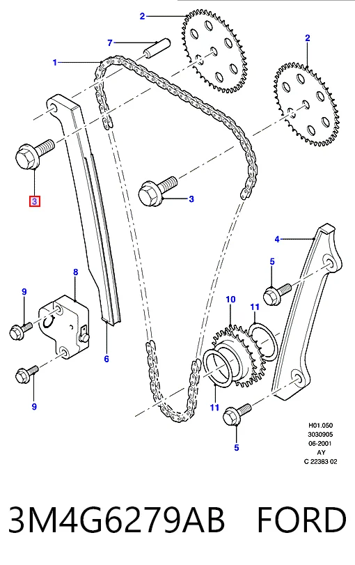 3M4G6279AB Ford 