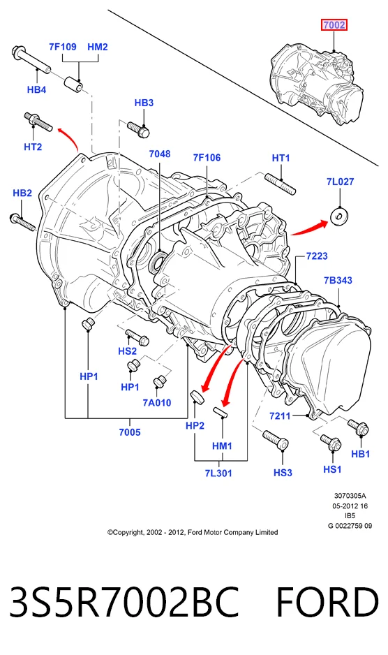 Купити Коробка передач Ford Ka  RBT