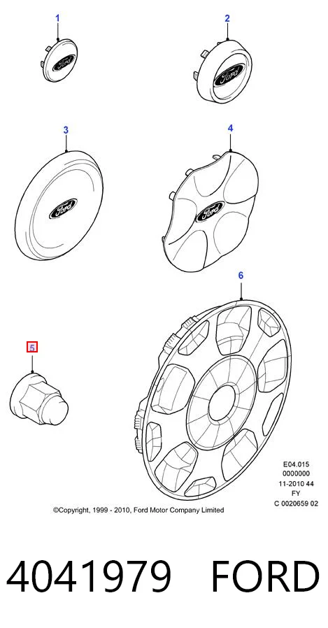 BP2479 DP Group Ковпачок гайки колеса