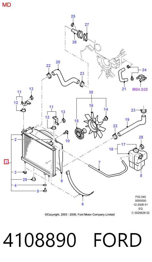 Купити PL062893T Koyorad Радіатор двигуна