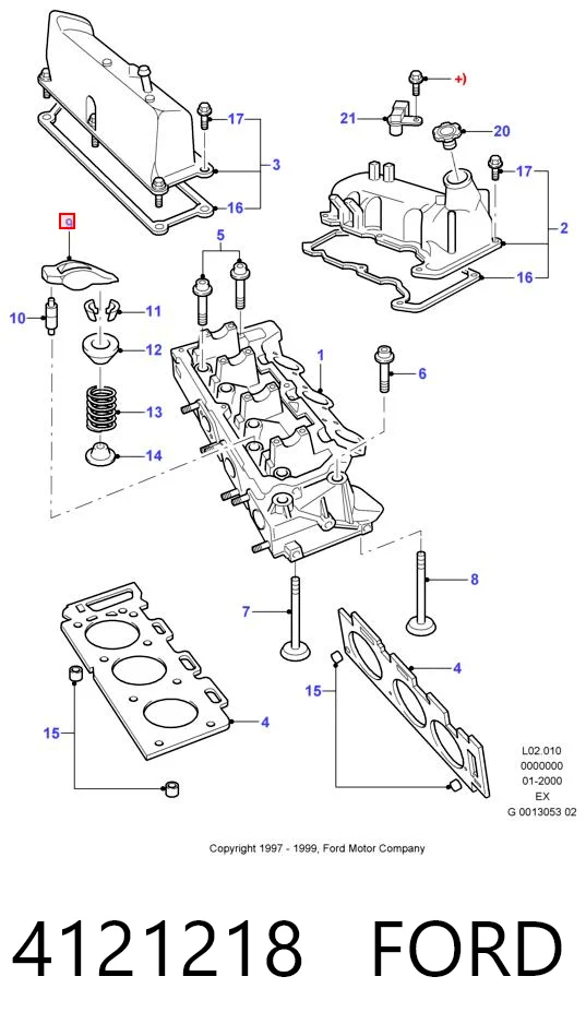 Рокер клапана Ford Explorer позашляховик (U2) (1994 - 2002) ціна, від 8.49 USD