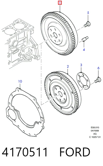 Купити Маховик Ford Mondeo III B5Y