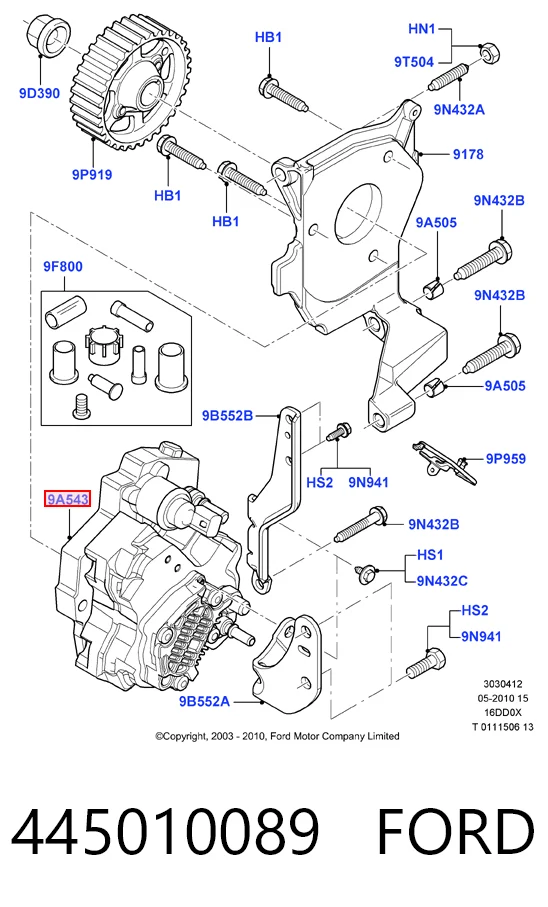 Купити Паливний насос високого тиску Mazda 3  BK12