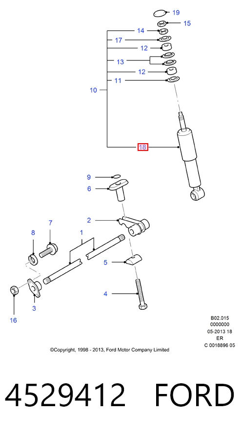 Купити HMP2M3418124CA Hmpx Амортизатор передньої підвіски
