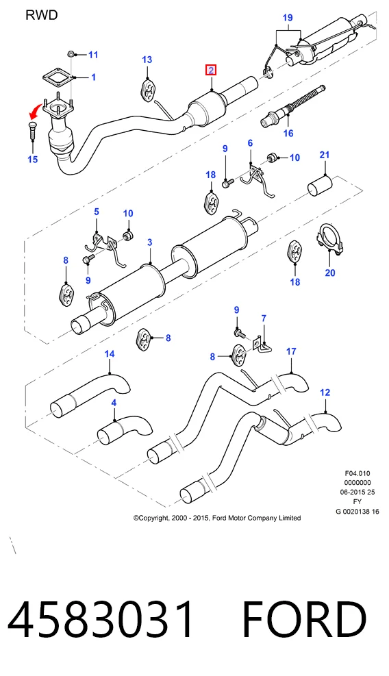 Купити Каталізатор Ford Transit V V184/5