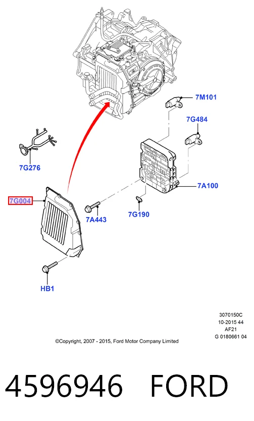Піддон АКПП Hmpx HMP5G137H395AA ціна, від 25.72 USD