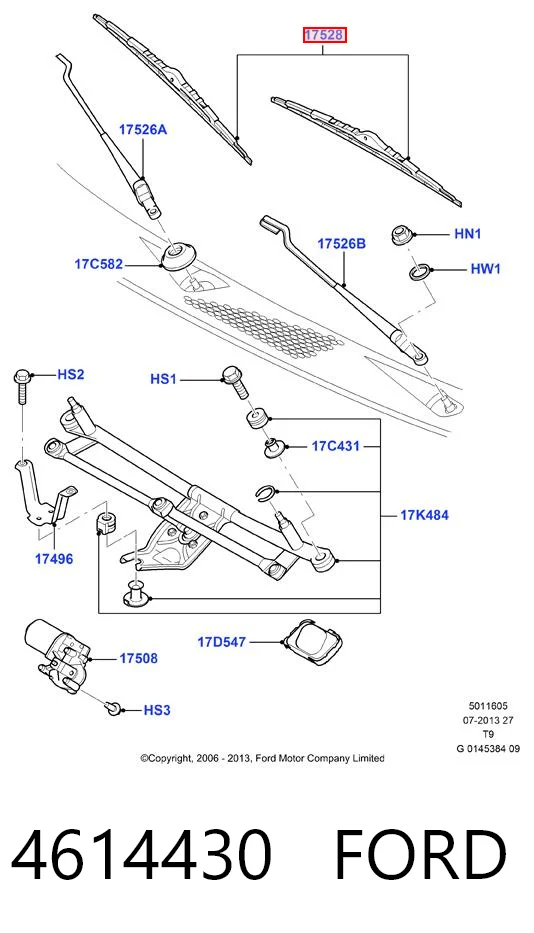 Купити Щітки склоочисника Ford Transit V V184/5