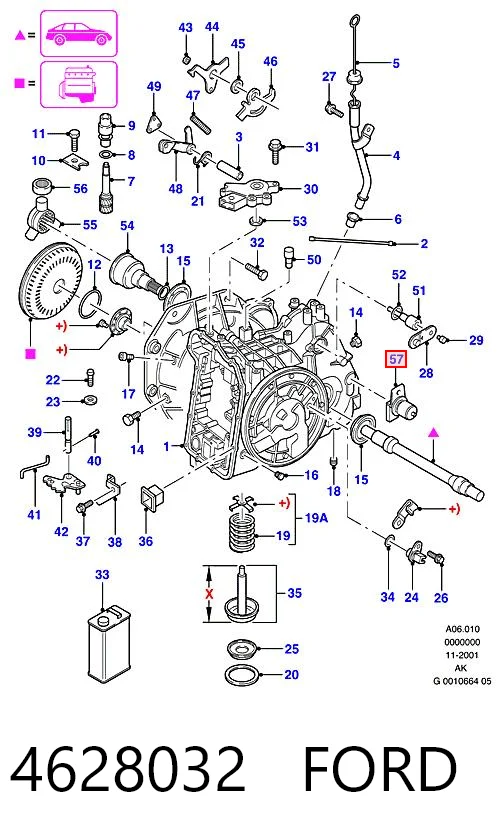 4628032 Ford ДПКВ
