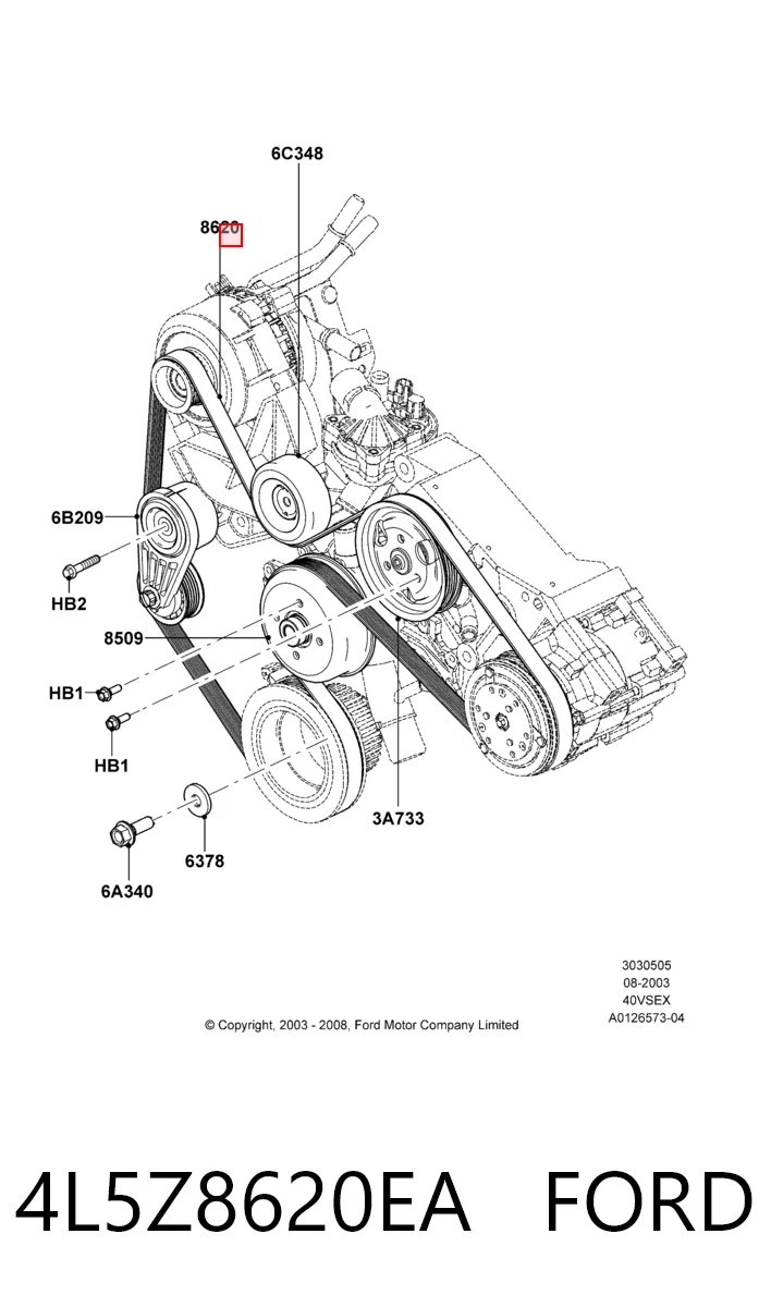 Ремінь кондиціонера Continental/Siemens 6K935