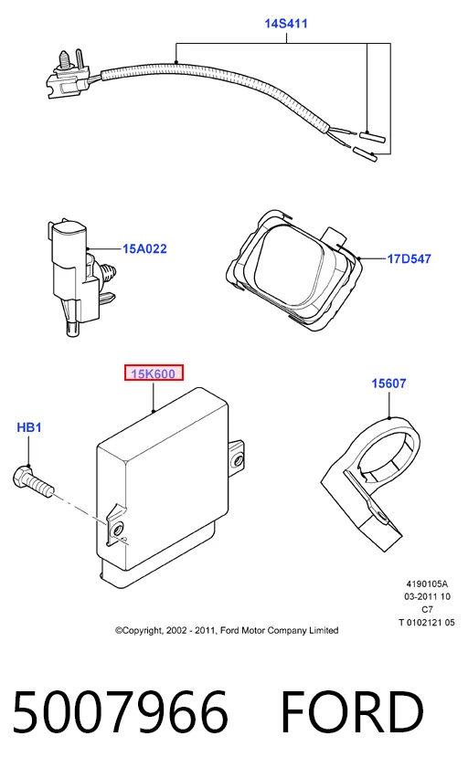 Купити Блок комфорту Ford Connect TOURNEO PU2