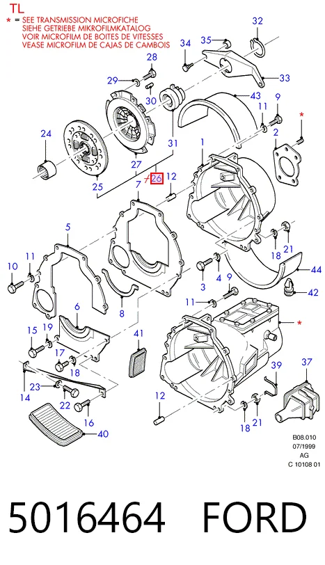 Купити Зчеплення Ford Transit III V