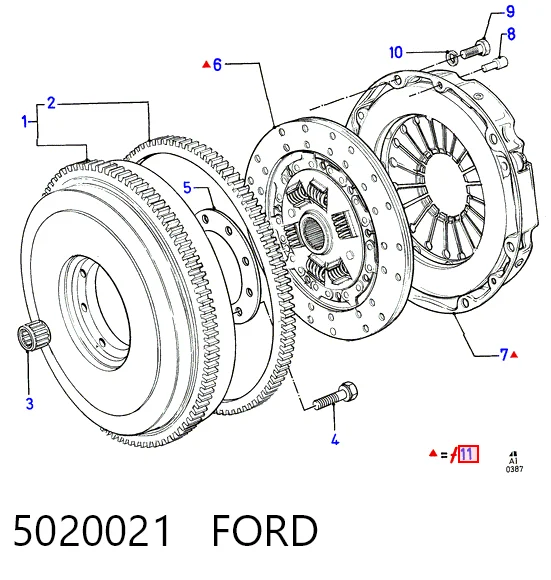 Комплект зчеплення  Polcar S33026