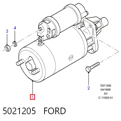 Стартер Ford Sierra I хетчбек (GBC) (1982 - 1987) ціна, від 62.43 USD