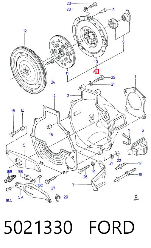 3000313001 Sachs Зчеплення в зборі