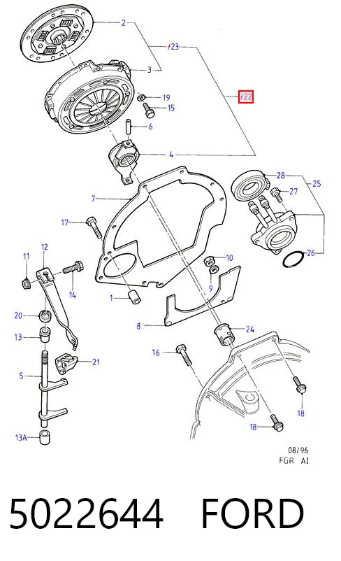 Комплект зчеплення  Polcar S33021
