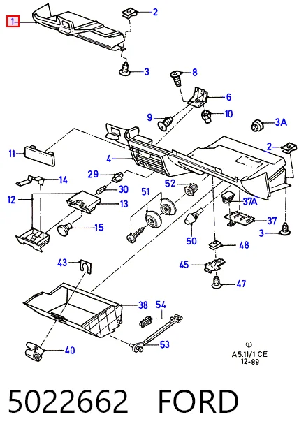 Гальмо дискове переднє на Ford Sierra I GBC
